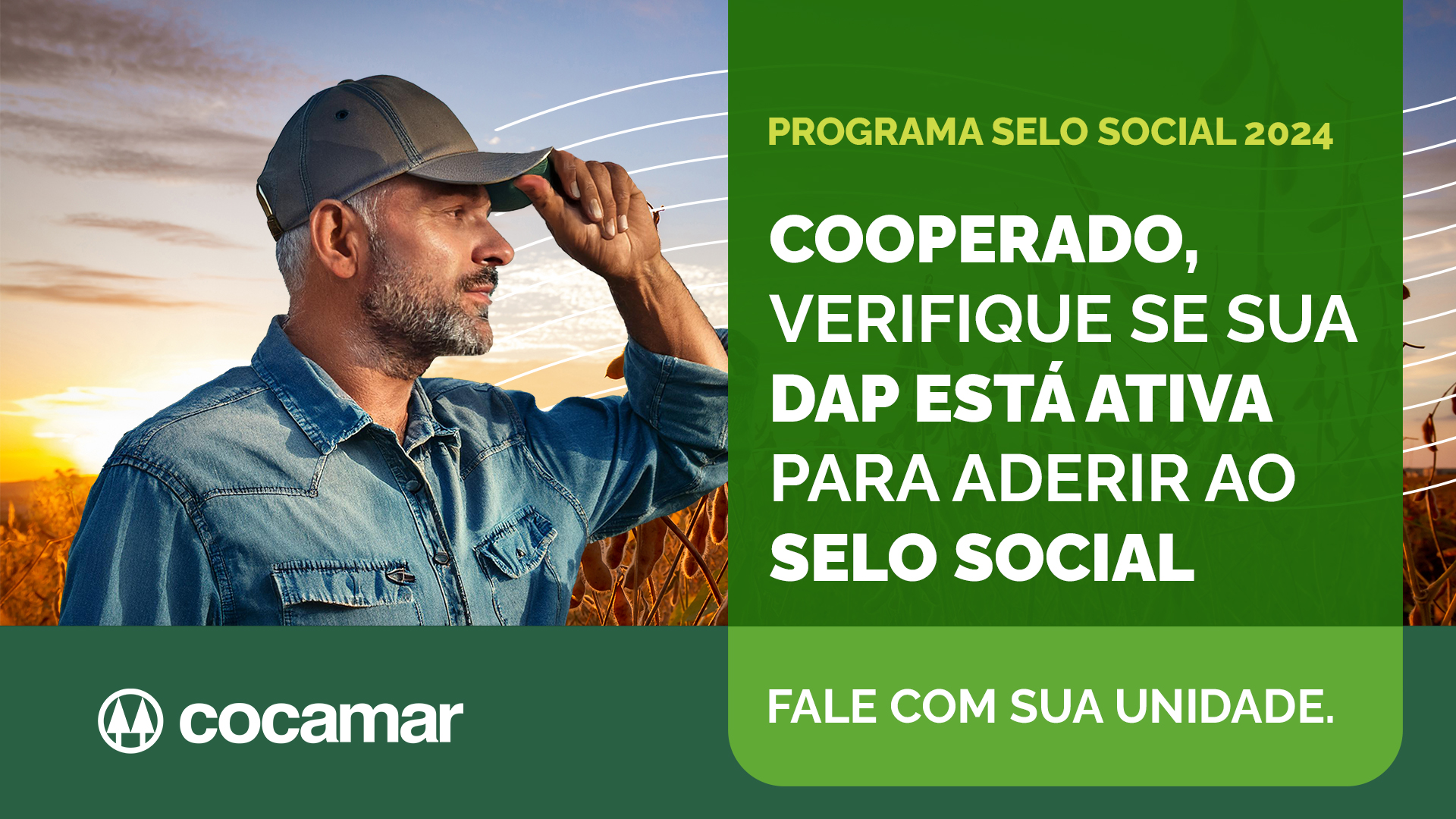 Cooperado pode acessar benef&iacute;cio oferecido pelo Selo Biocombust&iacute;vel Social 