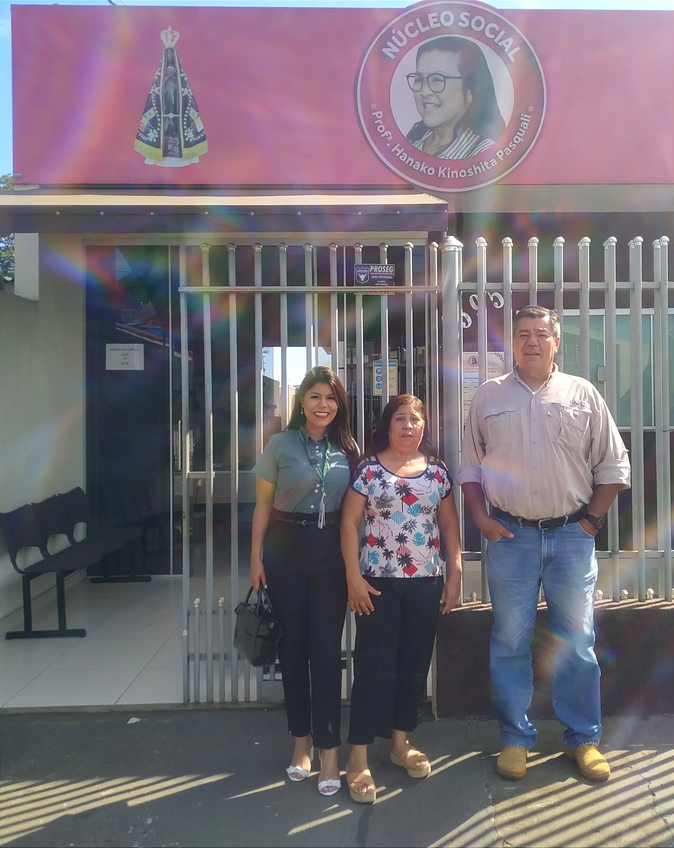 Cocamar entrega 20 cestas b&aacute;sicas para o N&uacute;cleo Social Hanako Pasquati