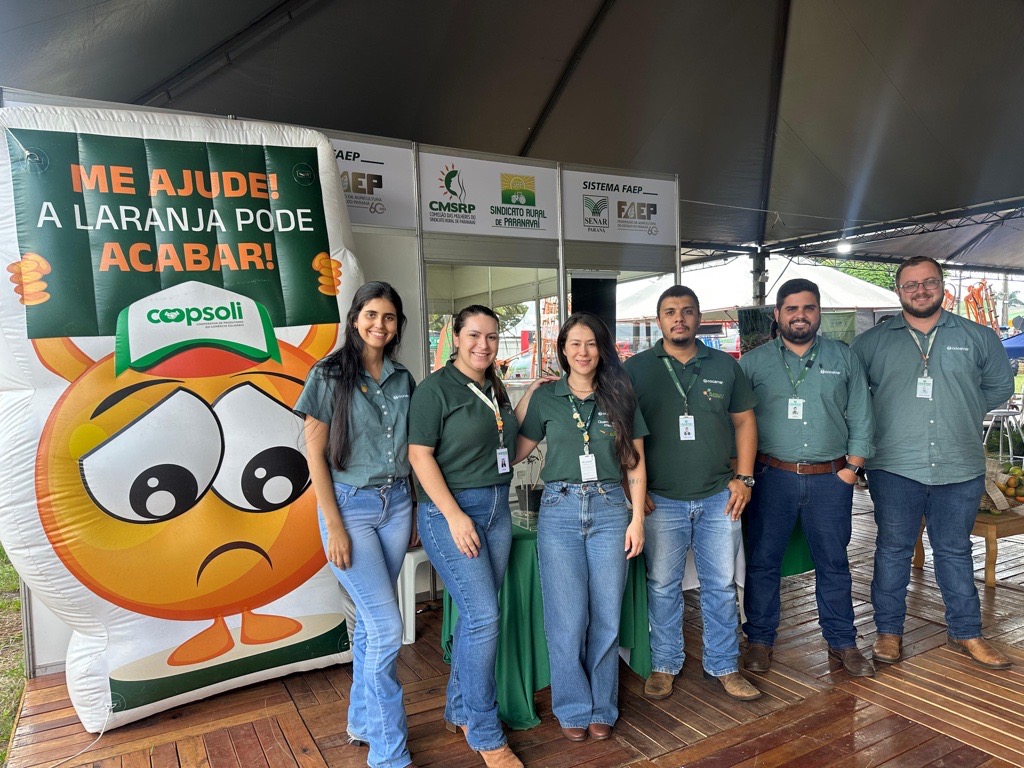 Cocamar e Coopsoli levam informa&ccedil;&atilde;o sobre a preven&ccedil;&atilde;o do greening durante a ExpoParanava&iacute; 2025