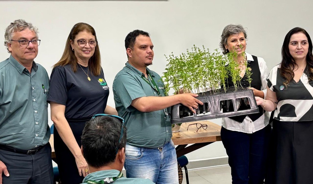 Programa Cultivar entrega 1,5 mil mudas de ess&ecirc;ncias arom&aacute;ticas para a Prefeitura de Maring&aacute;