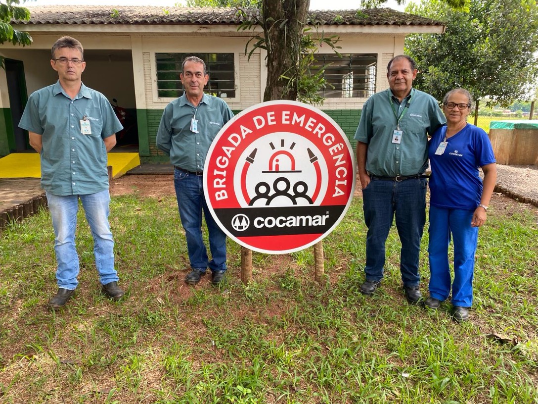 Uma brigada de inc&ecirc;ndio  sempre a postos na UPM
