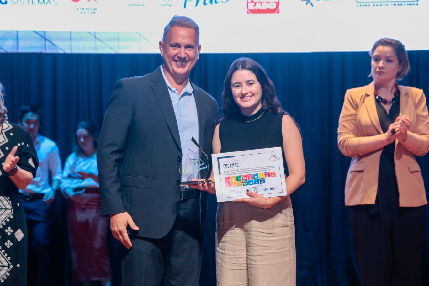 Cocamar &eacute; premiada com o Selo Impactacim Ouro 