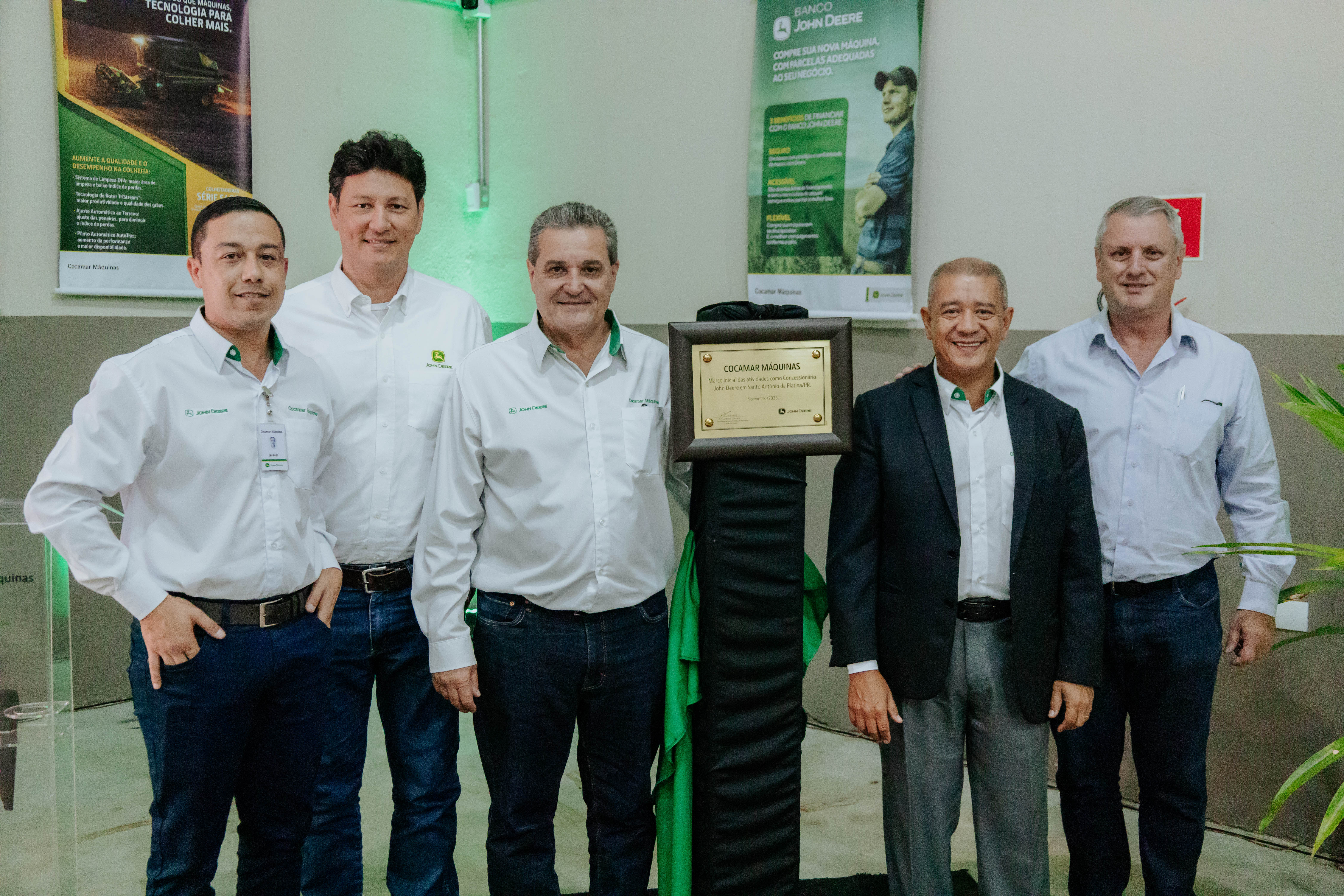 Santo Ant&ocirc;nio da Platina j&aacute; conta com uma filial da Cocamar M&aacute;quinas, concession&aacute;ria John Deere.
