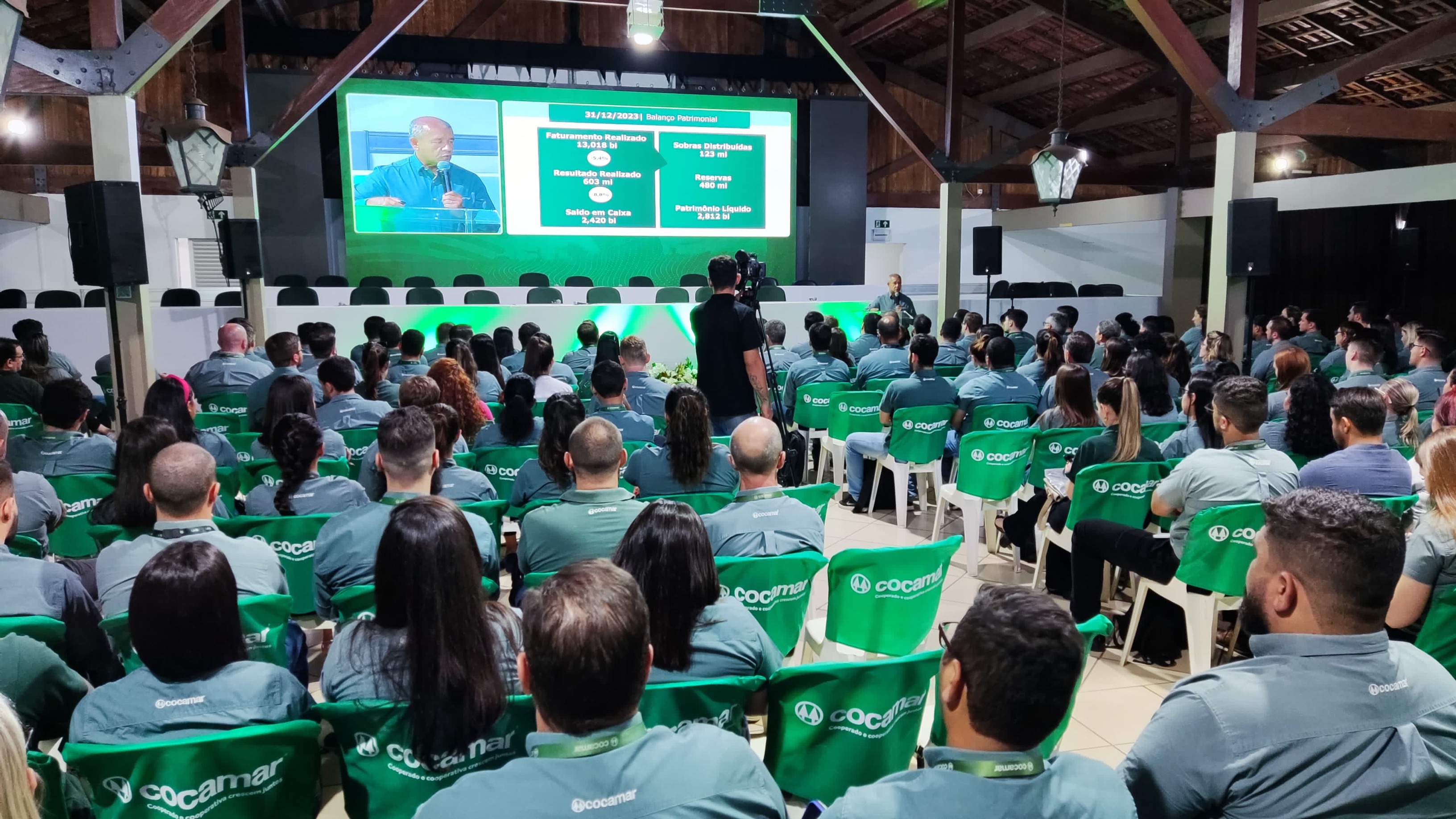 Cocamar apresenta faturamento 17% superior em 2023, sobre 2022