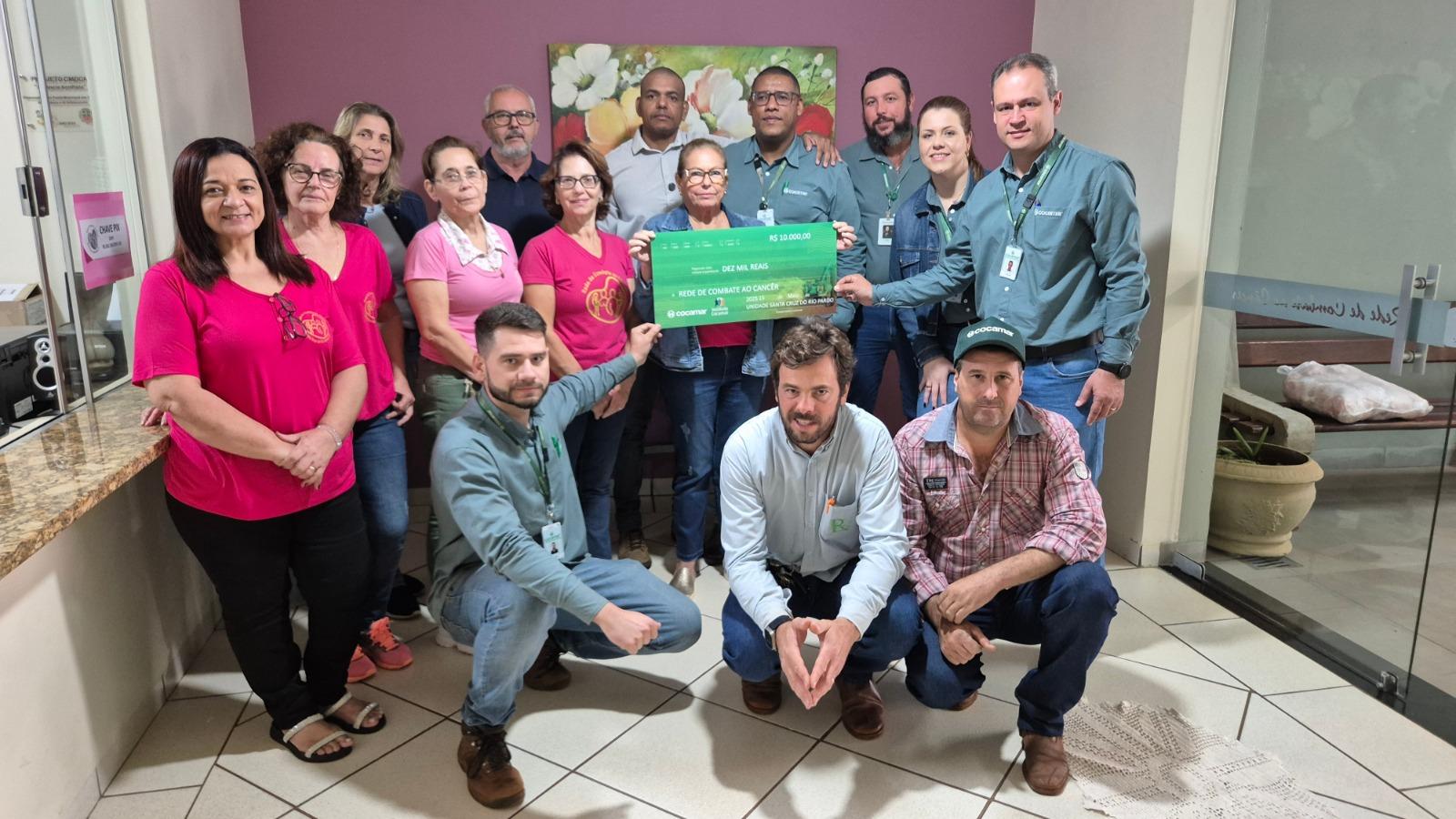 Cocamar &eacute; homenageada pela C&acirc;mara de Vereadores de Santa Cruz do Rio Pardo, em S&atilde;o Paulo.