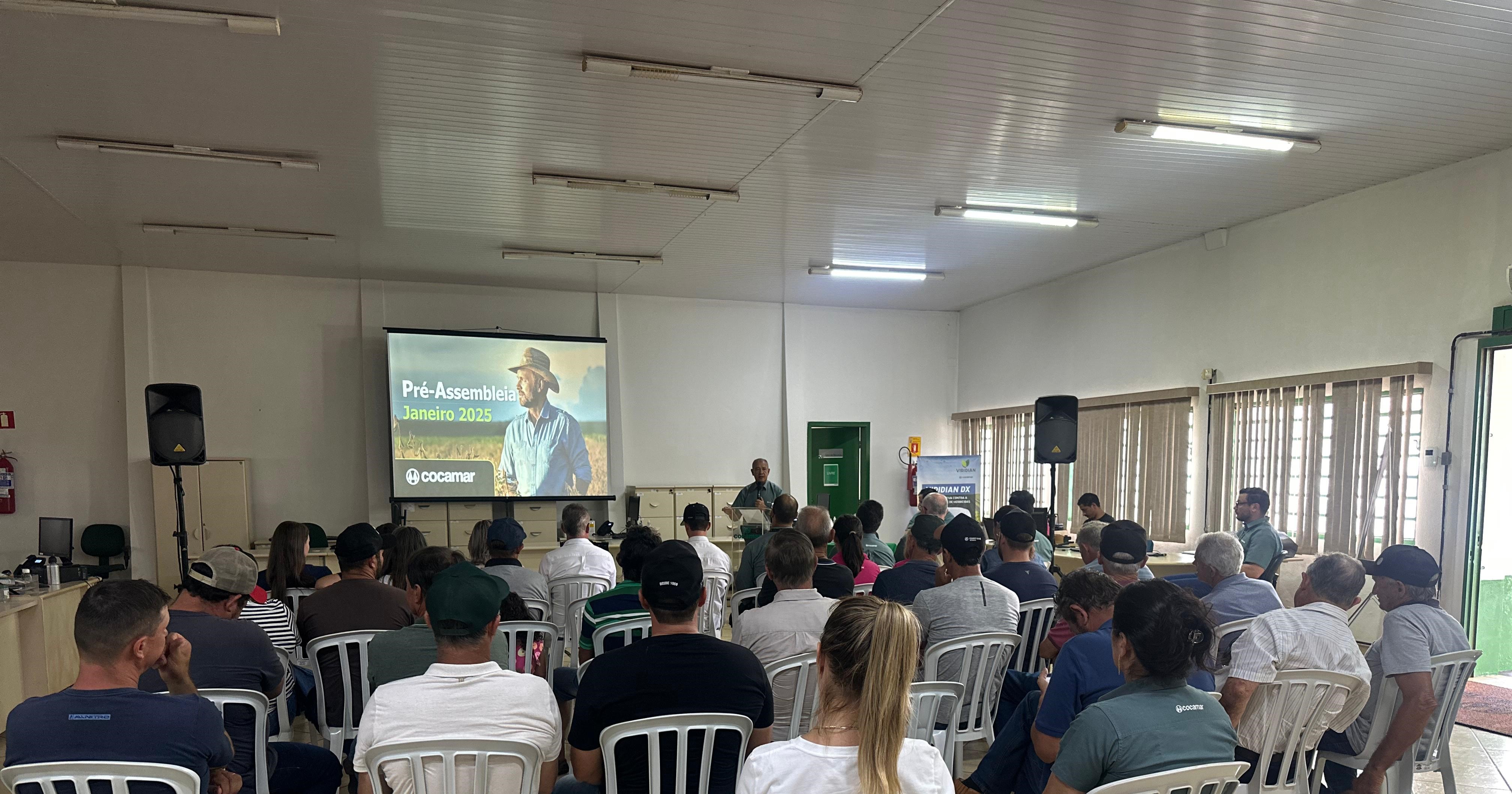 Cocamar promove AGO para presta&ccedil;&atilde;o de contas de 2024 na pr&oacute;xima semana