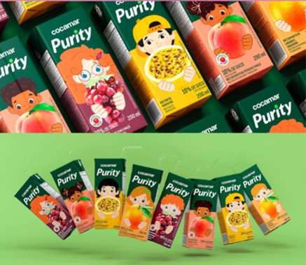Embalagens de néctares Purity infantil são premiadas