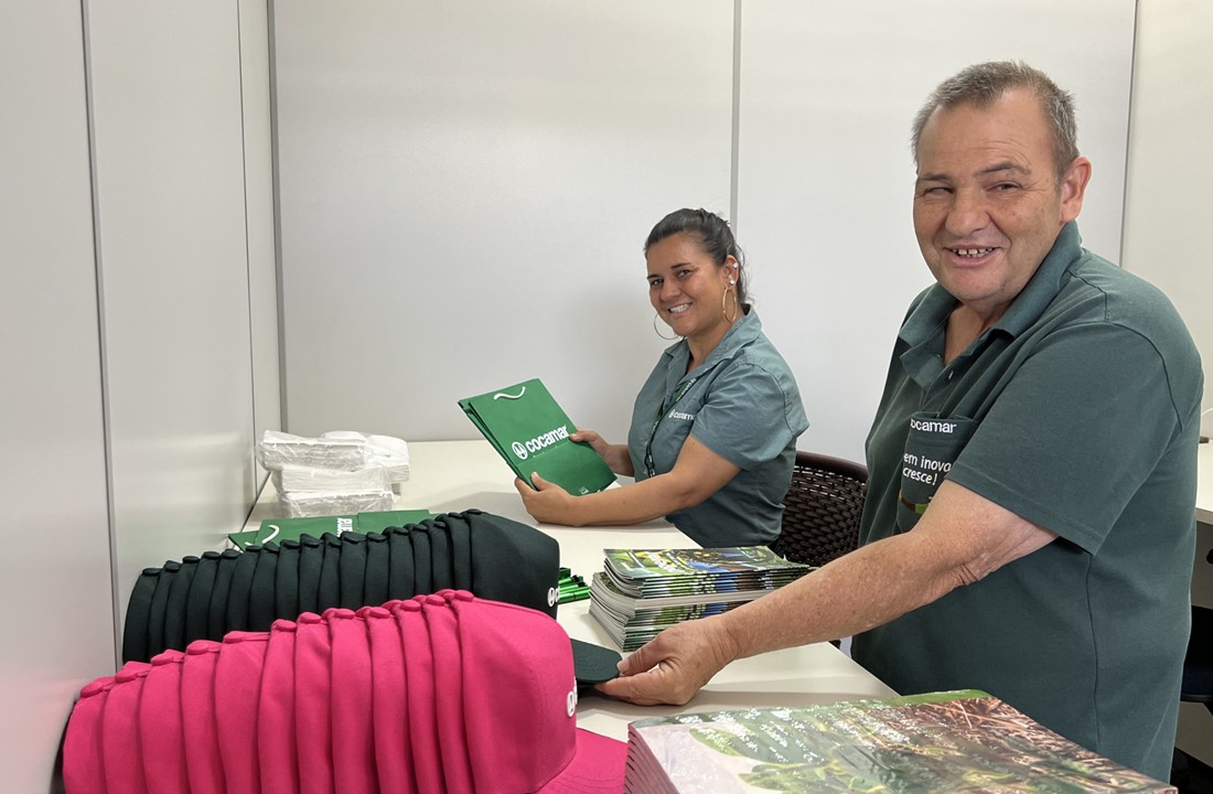 O dia 21/9 destaca, na Cocamar, o trabalho de colaboradores com defici&ecirc;ncia
